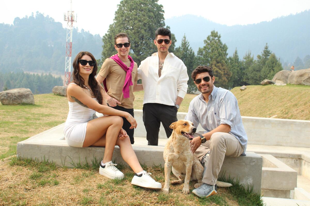 Karla Gómez, Óscar Barrios, Francisco Flores y Michel López. (Foto: Especial)
