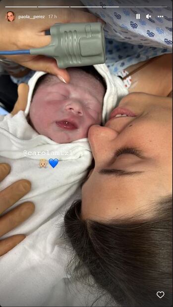 Checo Pérez y Carola Martínez le dan la bienvenida a su tercer hijo