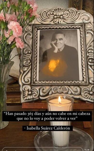 Así recuerdan a Héctor Suárez, a un año de su muerte, su esposa e hijos