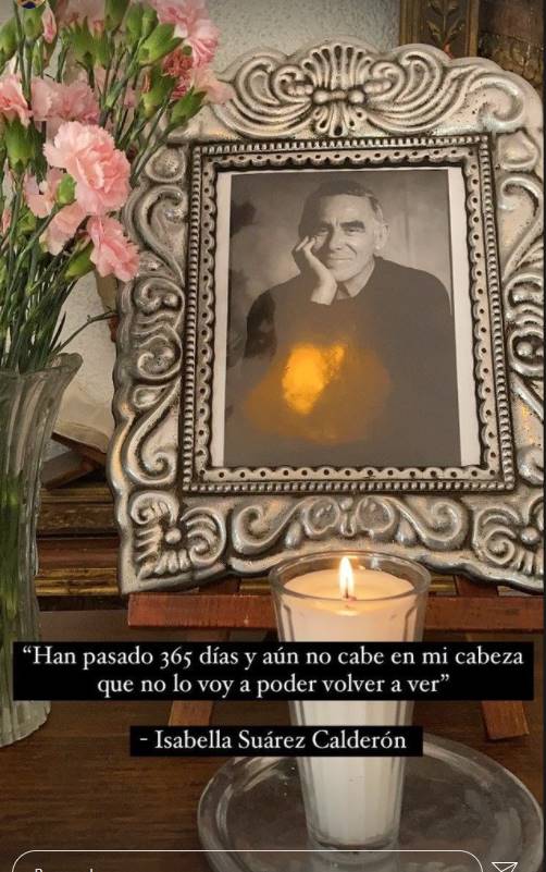 Así recuerdan a Héctor Suárez, a un año de su muerte, su esposa e hijos