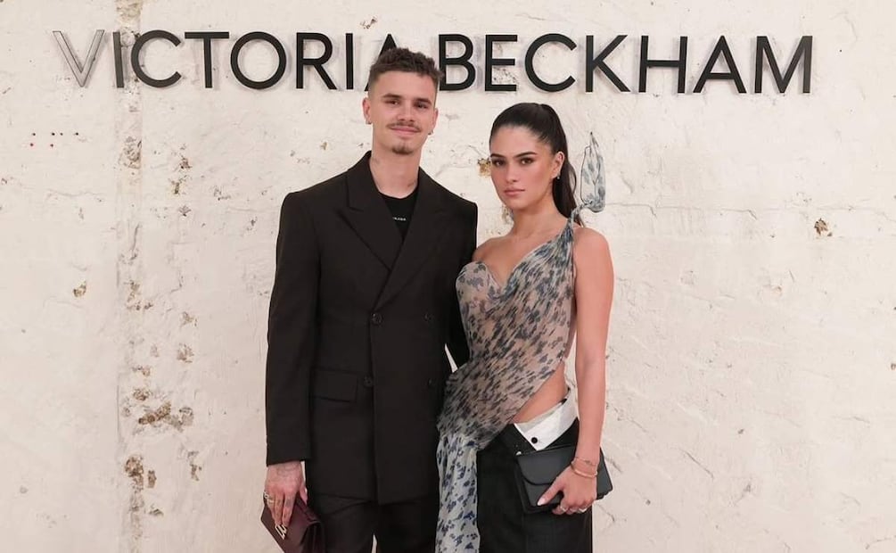 Romeo Beckham y Kim Turnbull / Foto: Instagram - @romeobeckham