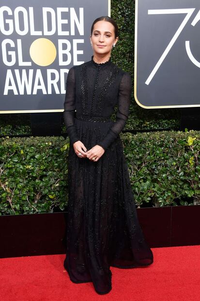 FOTOS: La alfombra negra de los Golden Globes 2018 contra el acoso