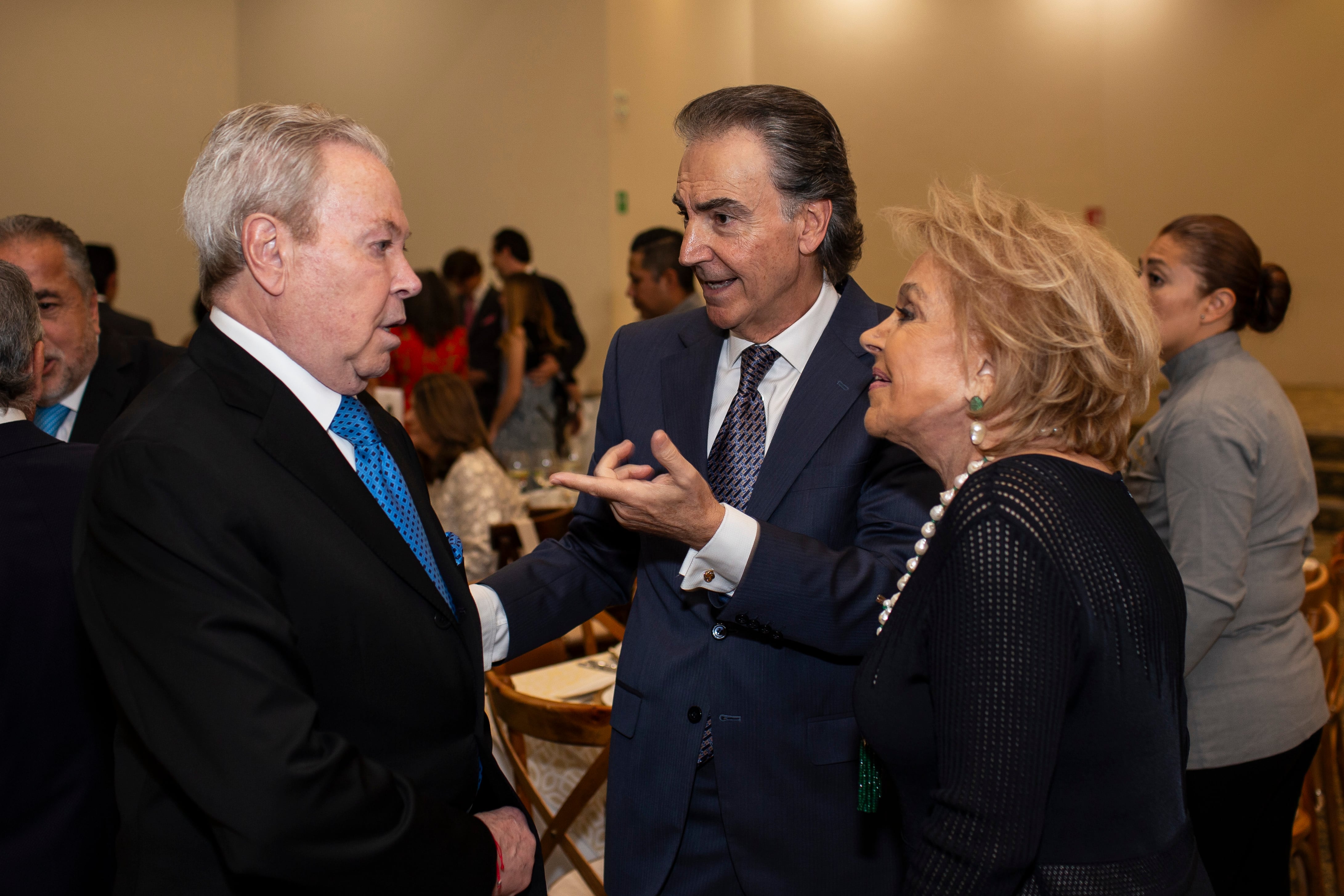 Ricardo Henaine, Gerardo y Tony Checa. (Foto: Esteban Torreblanca)