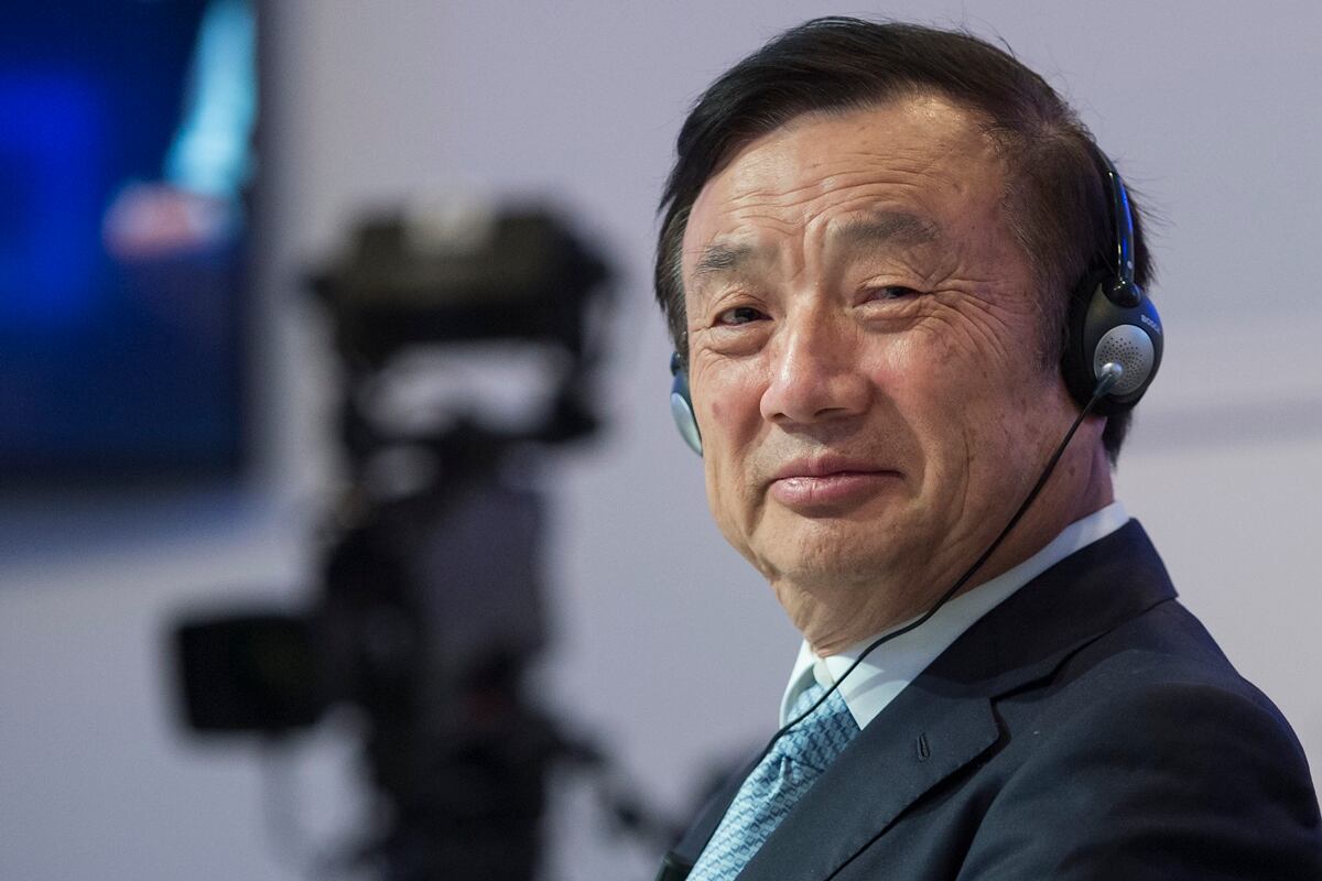 Él es Ren Zhengfei, CEO de Huawei