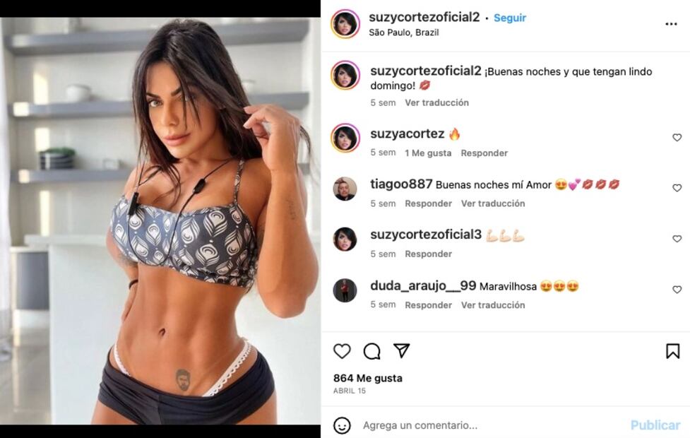 (Instagram: @suzycortezoficial2)