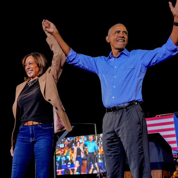 Kamala Harris junto a Barack Obama / Foto: Instagram