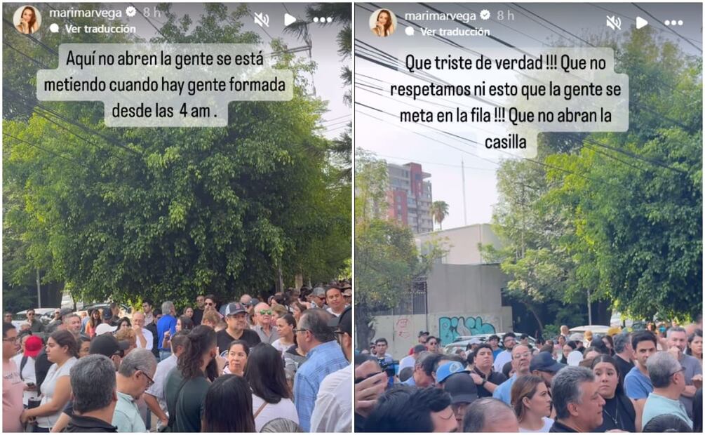 La experiencia de Marimar Vega en las votaciones 2024 / Instagram