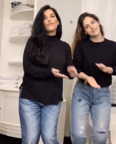 Martha Debayle y su hija se divierten con Tik Tok durante cuarentena