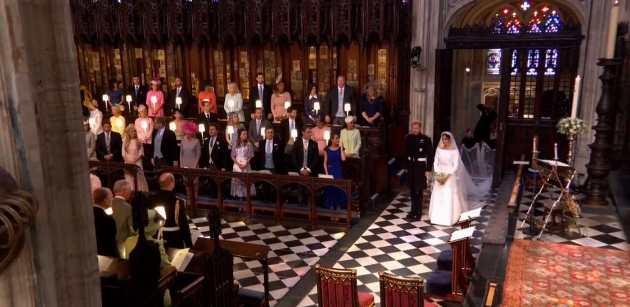 ¡Las primeras fotos de Harry y Meghan como marido y mujer!