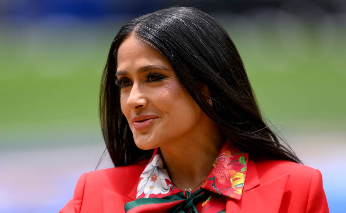 Salma Hayek durante la inauguración del Mundial 2026 / Foto: Getty Images