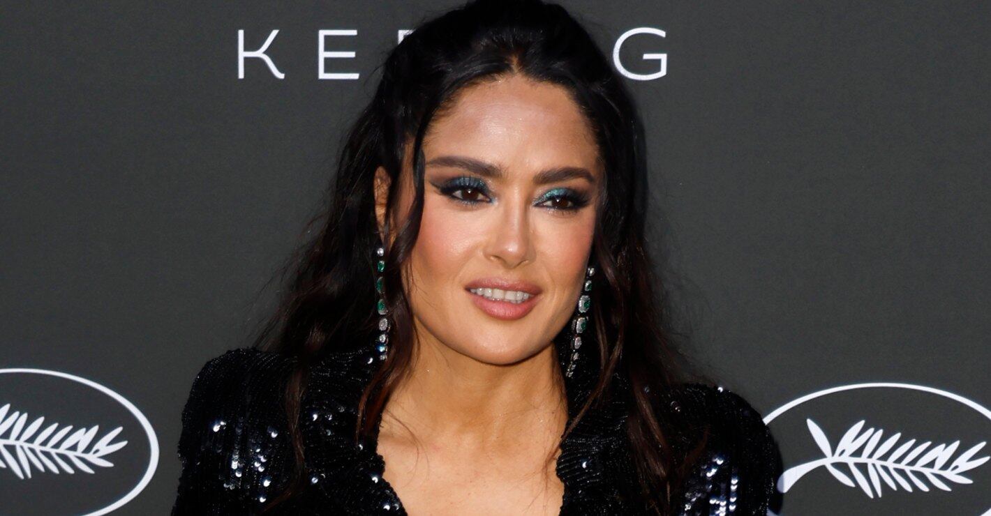 Salma Hayek y su vestido con casi 2 millones de lentejuelas