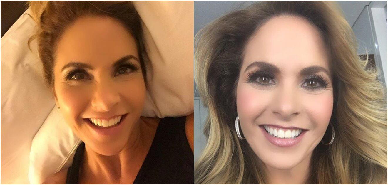 Lucero, espectacular belleza y ¡al natural!
