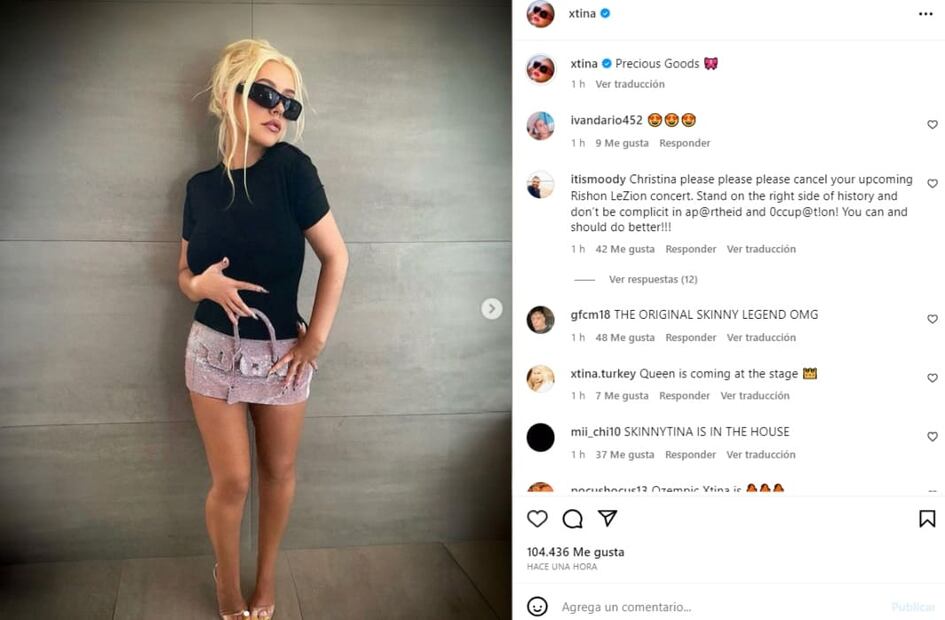 Instagram: @xtina