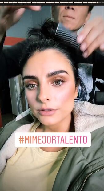 Aislinn Derbez, cansada y de mal humor, hace un divertido video