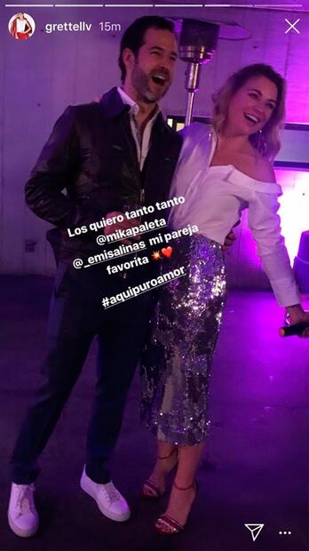 Ludwika Paleta llega a los 40 feliz y con Emiliano Salinas