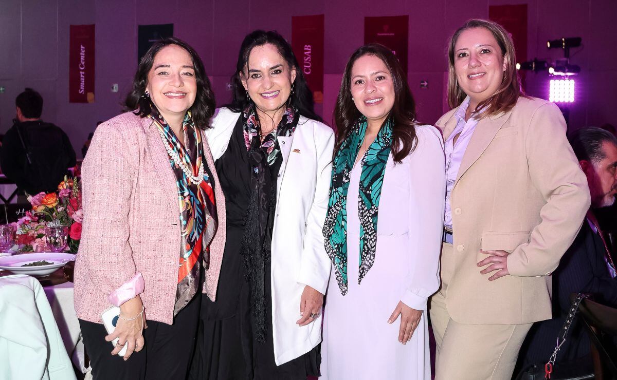 María Fernanda Evia, Gabriela Gutierrez, Karen Castrejón y Mayra Fritsche / Foto: Esteban Torreblanca