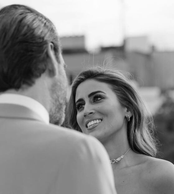 Eduardo Videgaray Sofía Rivera Torres en su boda / Instagram: @sofiariveratorres