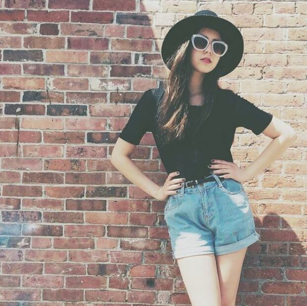 María Ibarra, toda una top model a sus 18 años