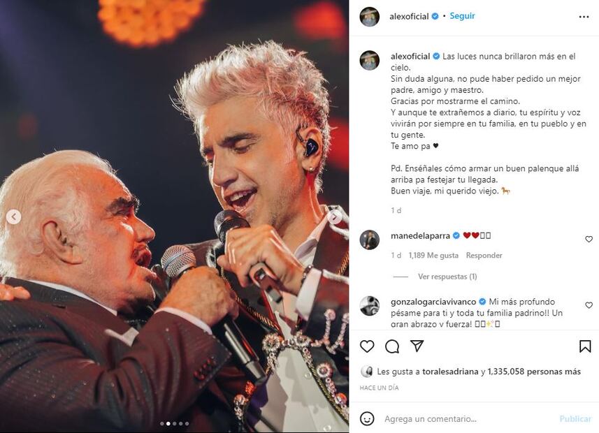 Vicente Fernández: sus hijos son dueños de 88 marcas y 25 empresas