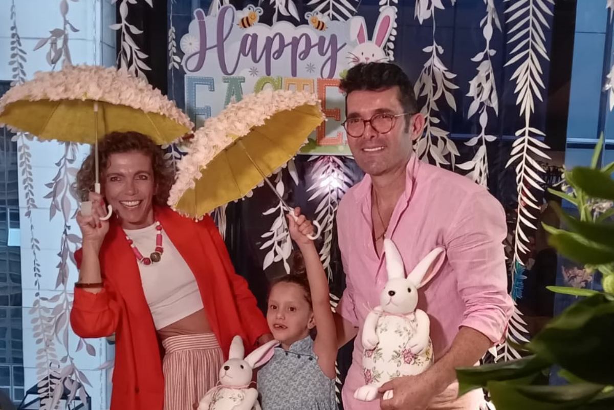 Aurelie Skorupa, Alexia y Lorenzo Ruiz. (Foto: Especial)