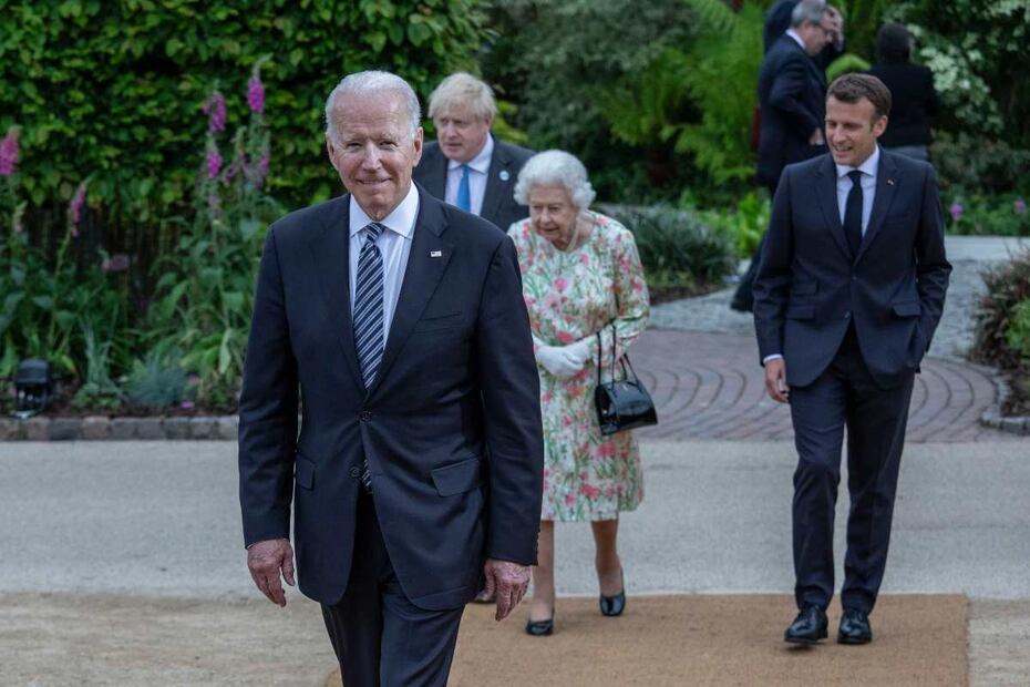El menú de la reina Isabel II, Joe Biden y más líderes del G7 