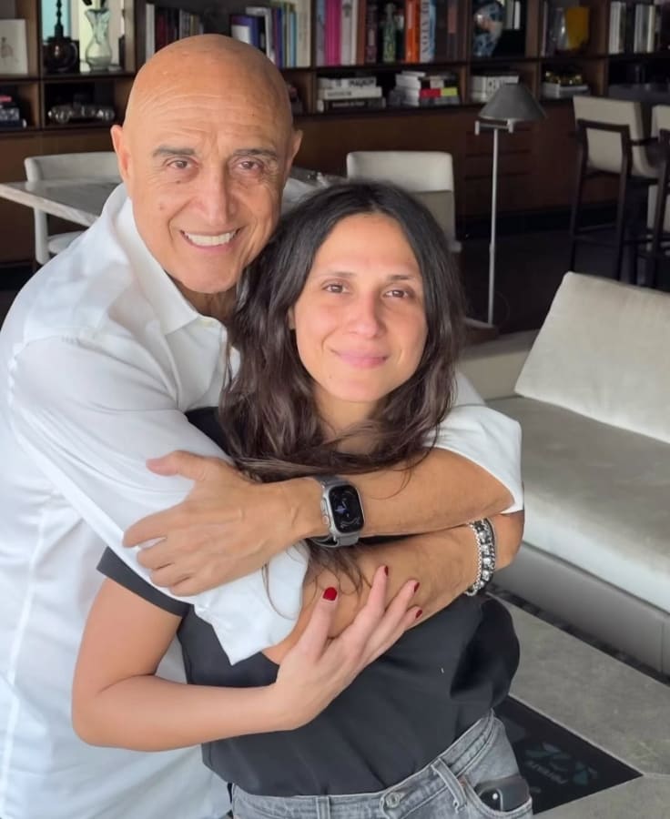 Pedro Torres con su hija Apolonia Torres / Foto: Instagram