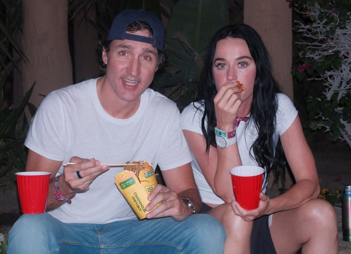 Katy Perry y Justin Trudeau en Coachella 2026 / Foto: Instagram