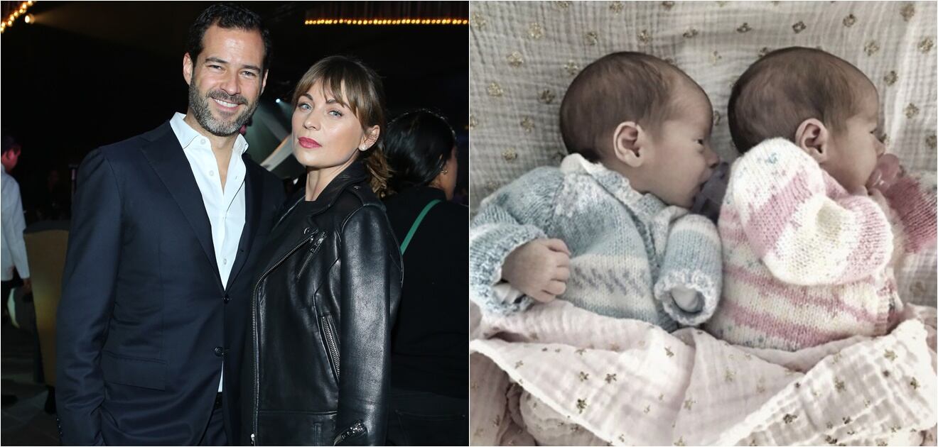 <p>El empresario Emiliano Salinas, hijo de Carlos Salinas de Gortari, debutó como papá de los mellizos Bárbara y Sebastián. <strong>(Fotos: Archivo e Instagram)</strong></p>
