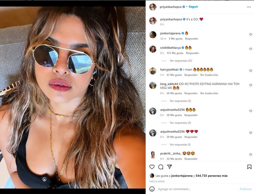 Priyanka Chopra presume sus 'Rancheritos' mientras acompaña a Nick Jonas al concierto de la Cdmx