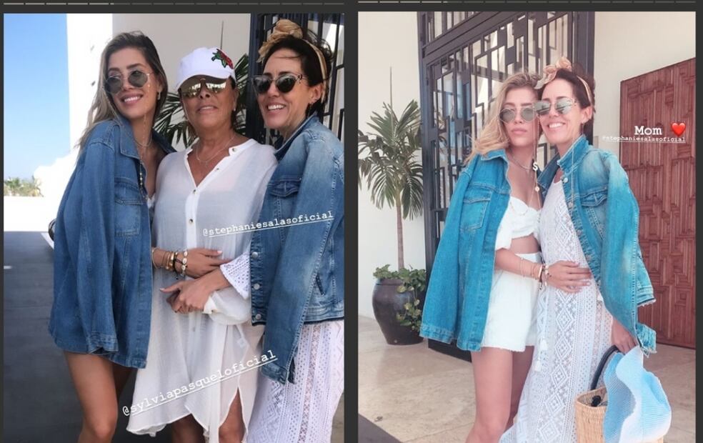 Michelle Salas festeja su cumpleaños 30 con Stephanie Salas y Sylvia Pasquel