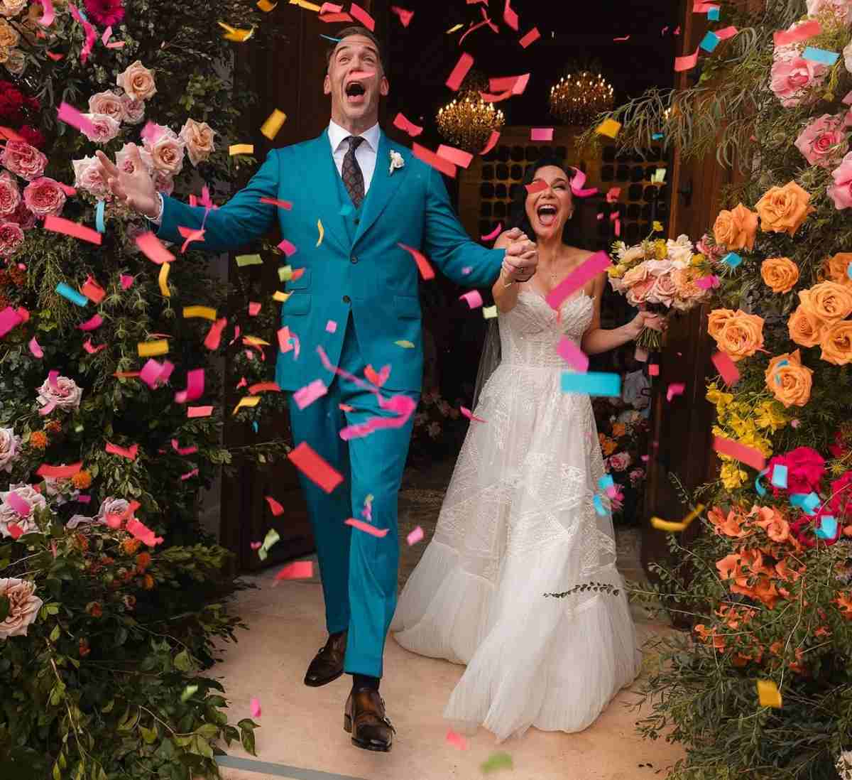 Martha Higareda y Lewis Howes en su boda de ensueño / Fotos: Instagram