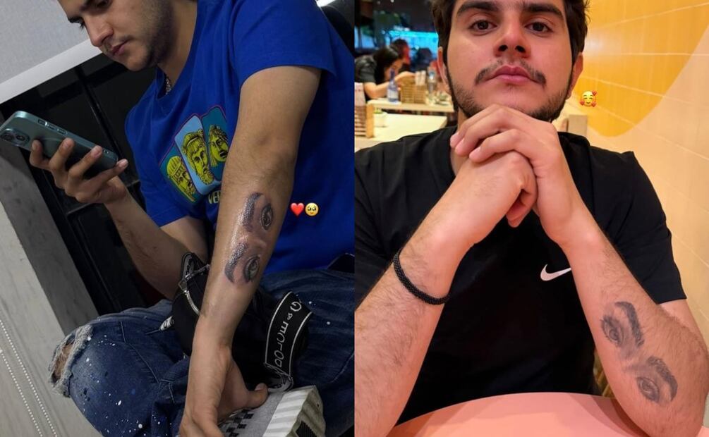 El tatuaje de Jaziel Avilez, novio de Emily Cinnamon Álvarez / Fotos: Instagram