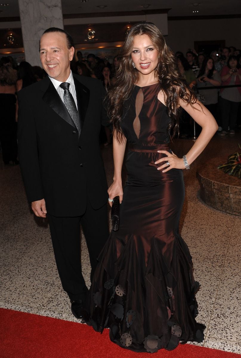 La historia de amor de Thalía y Tommy Mottola 