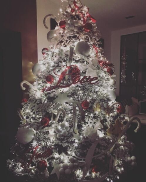 Los árbolitos de Navidad de las famosas mexicanas