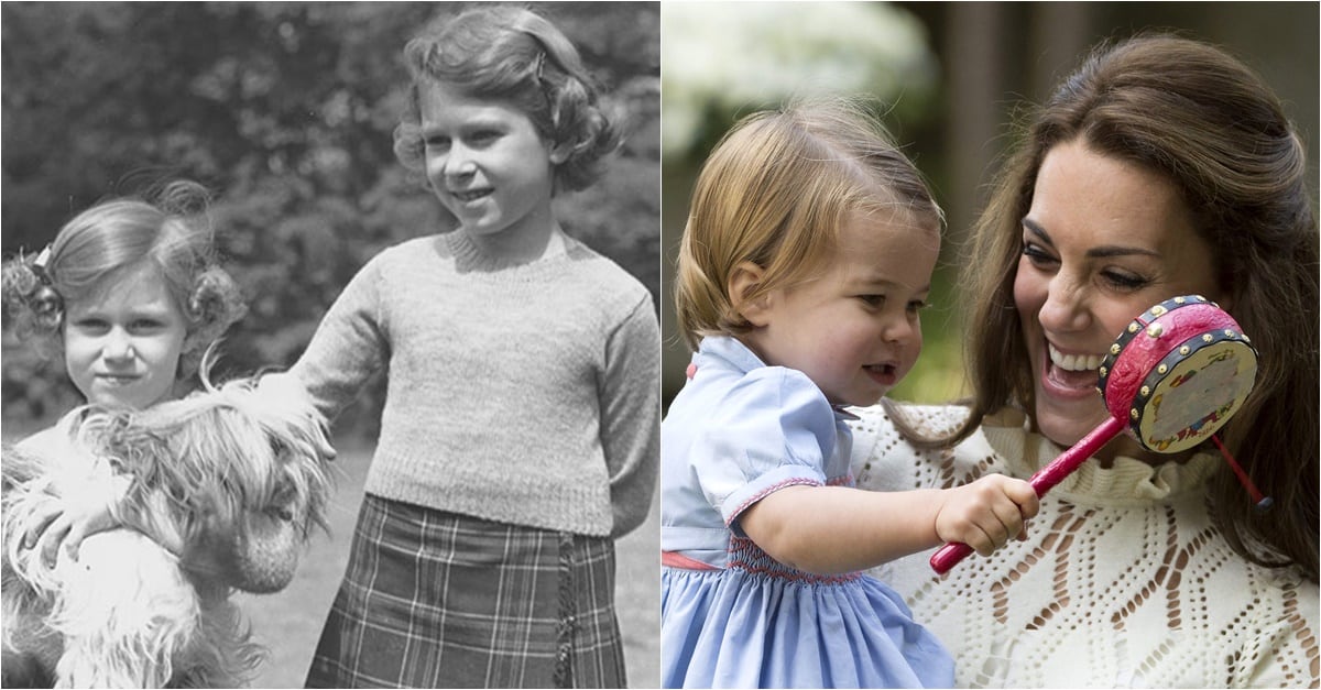Las fotos que demuestran que la princesa Charlotte es idéntica a la reina Isabel II