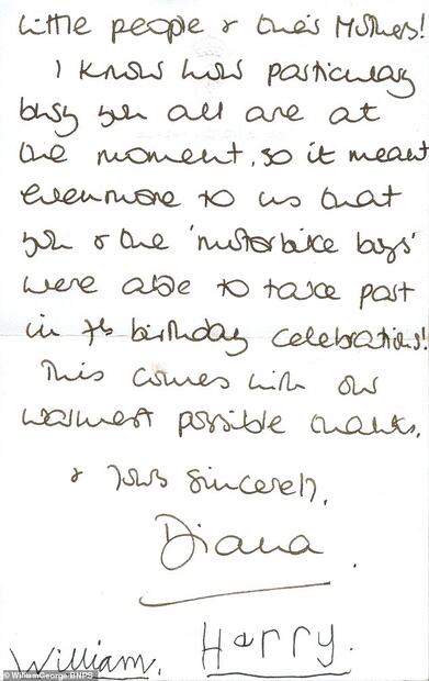 Sale a la luz una carta que Diana de Gales envió a la policía en 1989