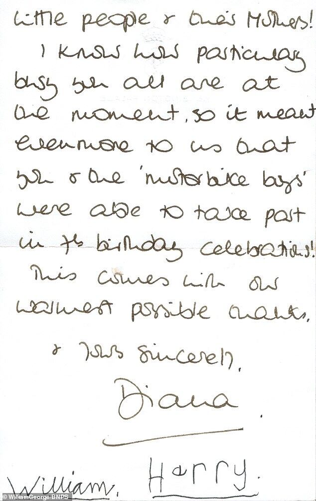Sale a la luz una carta que Diana de Gales envió a la policía en 1989