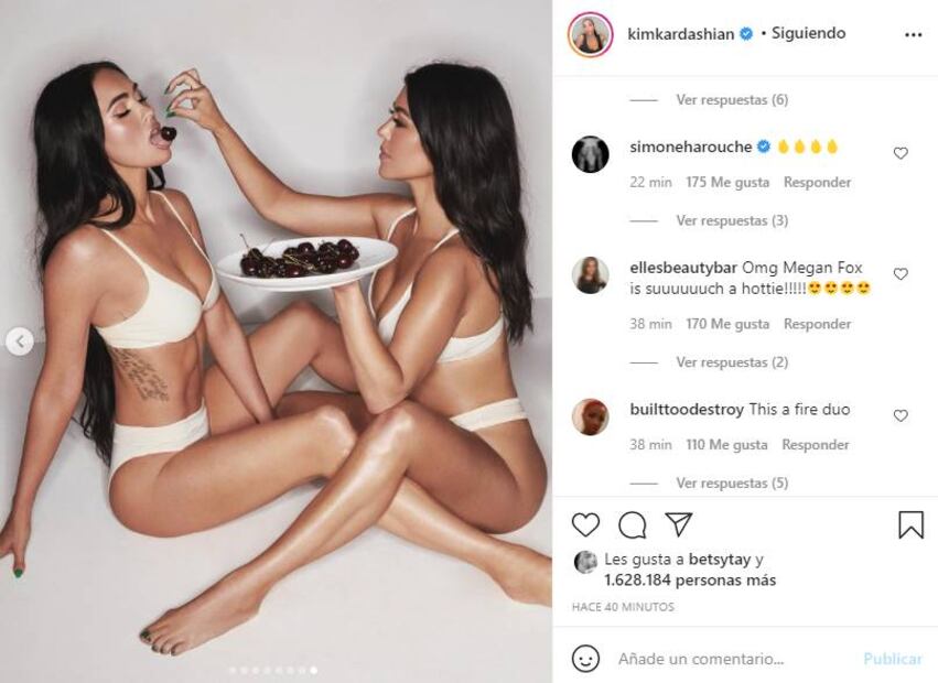 Megan Fox y Kourtney Kardashian posan juntas para candente sesión de fotos