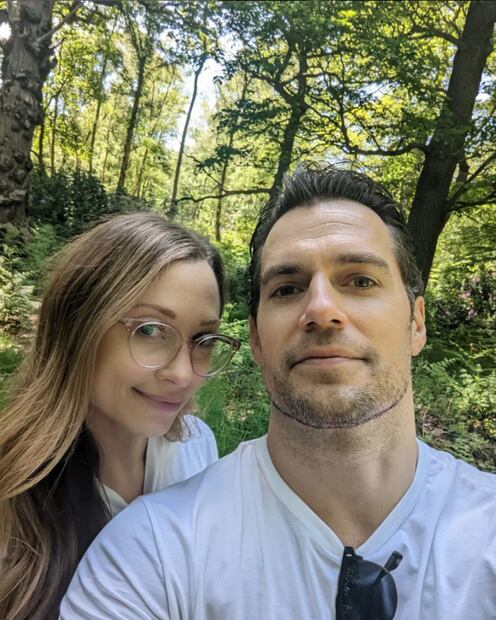 Henry Cavill y Natalie Viscuso/Instagram.