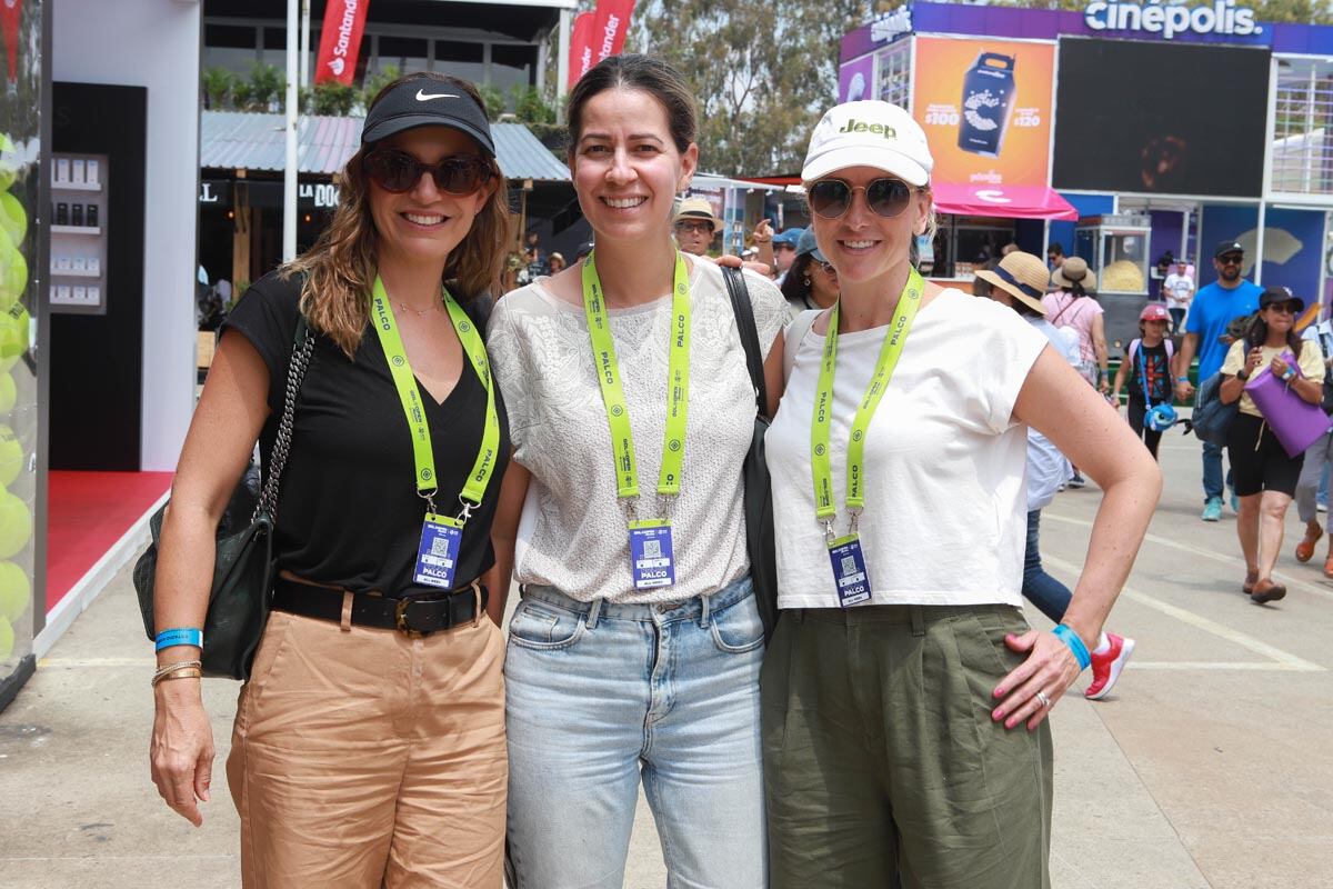 Paulina Robles, Tere Cuesta y Mary Carmen Márquez. (Foto: Antonio Martínez)