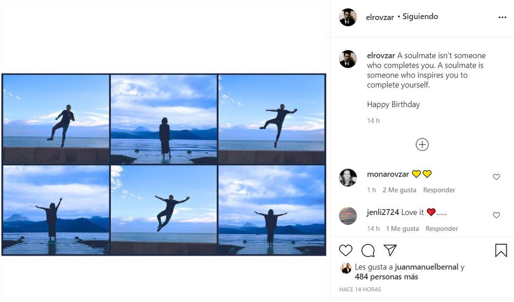 Fernando Rovzar dedica tiernos mensajes a Bárbara Mori por su cumpleaños
