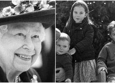 Los hijos de William y Kate hacen videollamadas a la reina Isabel II en cuarentena