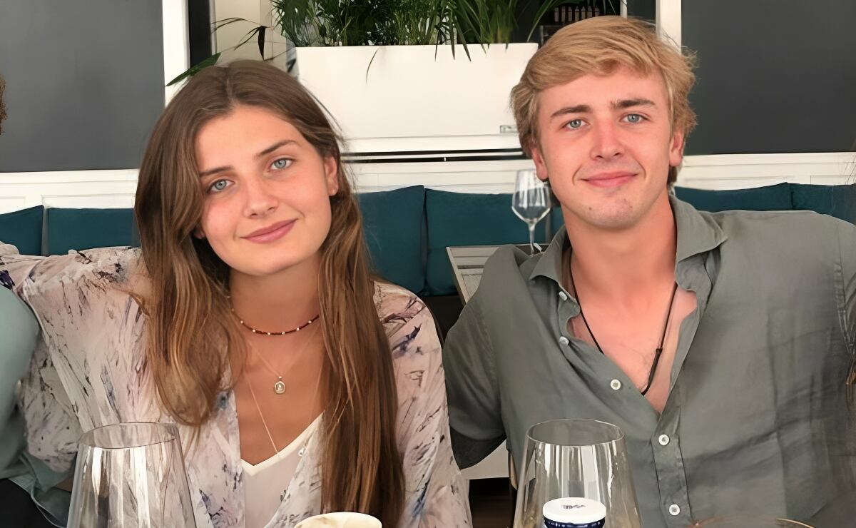 Ellos son Luis y Amina, los hijos de Genoveva Casanova y Cayetano Martinez de Irujo