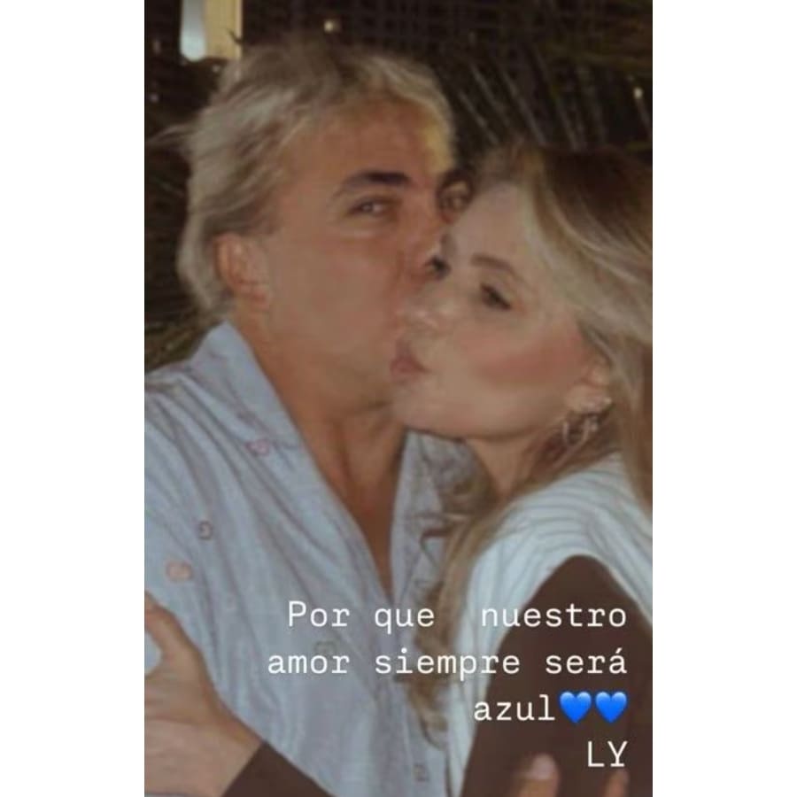 Angélica Rivera y Cristian Castro / Foto: Instagram