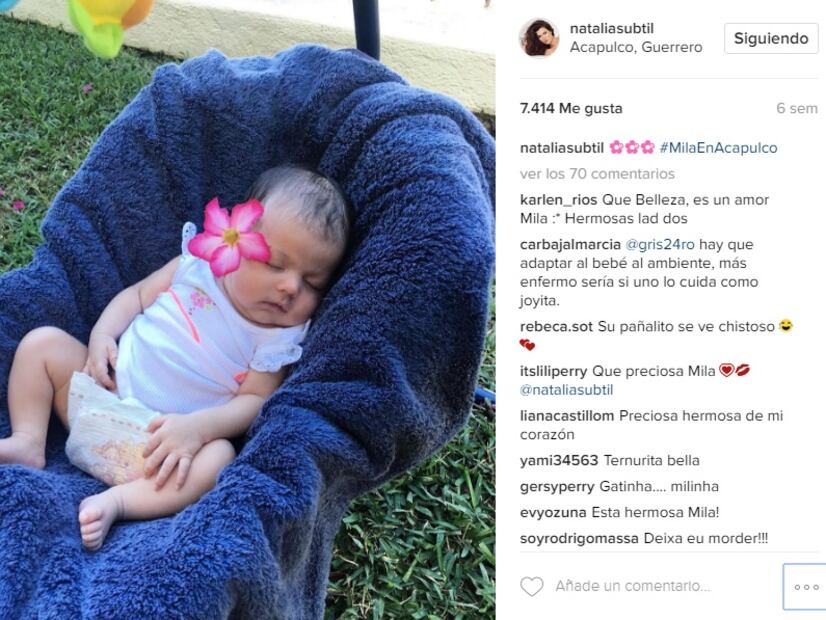 La primera fotografía de Bárbara Mori y Mila Mayer