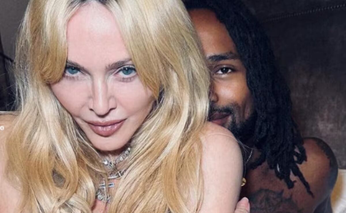Madonna estrena romance con Akeem Morris, un deportista 37 años menor que ella