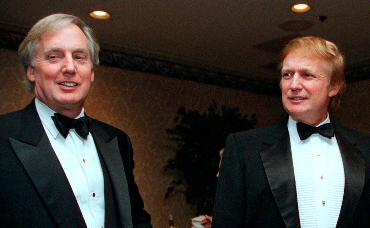 Robert y Donald Trump (AP)