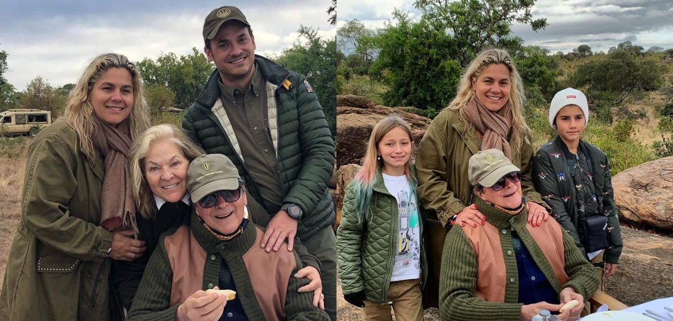 Liliana  Melo de Sada y Federico Sada, un espectacular viaje familiar por África