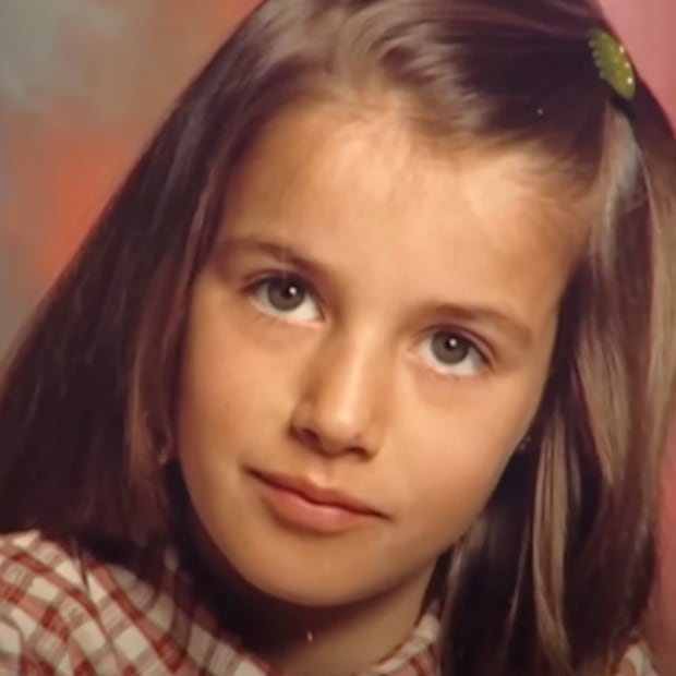 Letizia Ortiz cuando era pequeña / Foto: Captura de pantalla