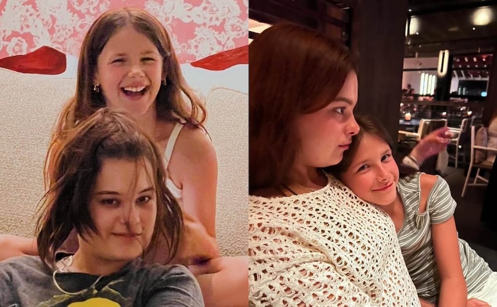 Manuela y Alma, hijas de Alejandro Sanz / Fotos: Instagram @alejandrosanz
